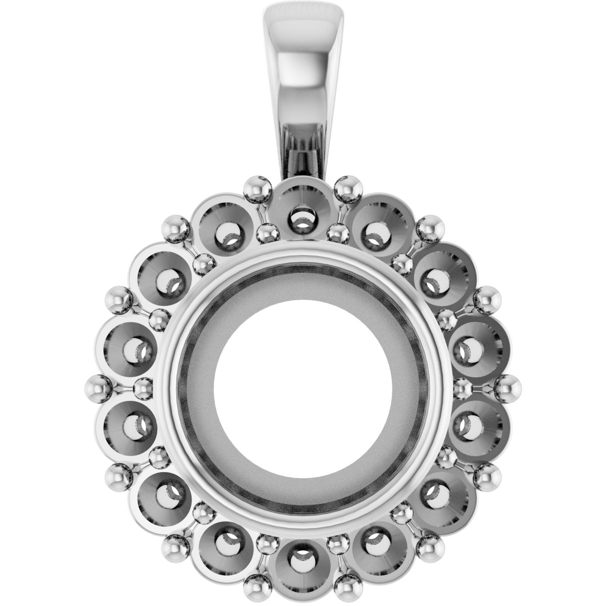 Halo-Style Pendant