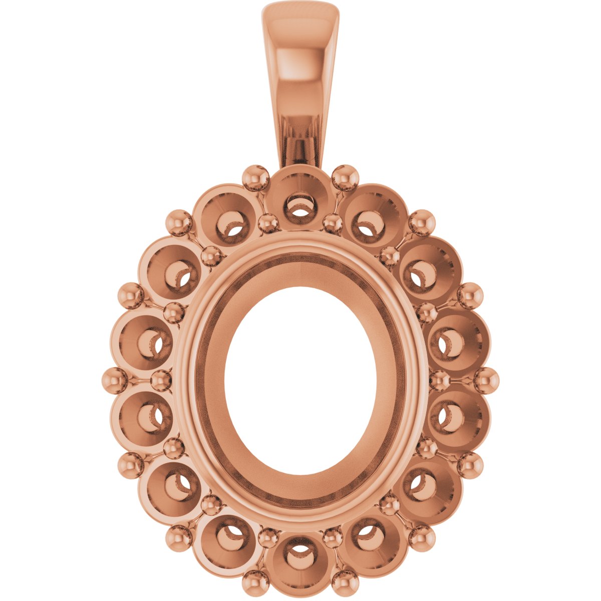 Halo-Style Pendant