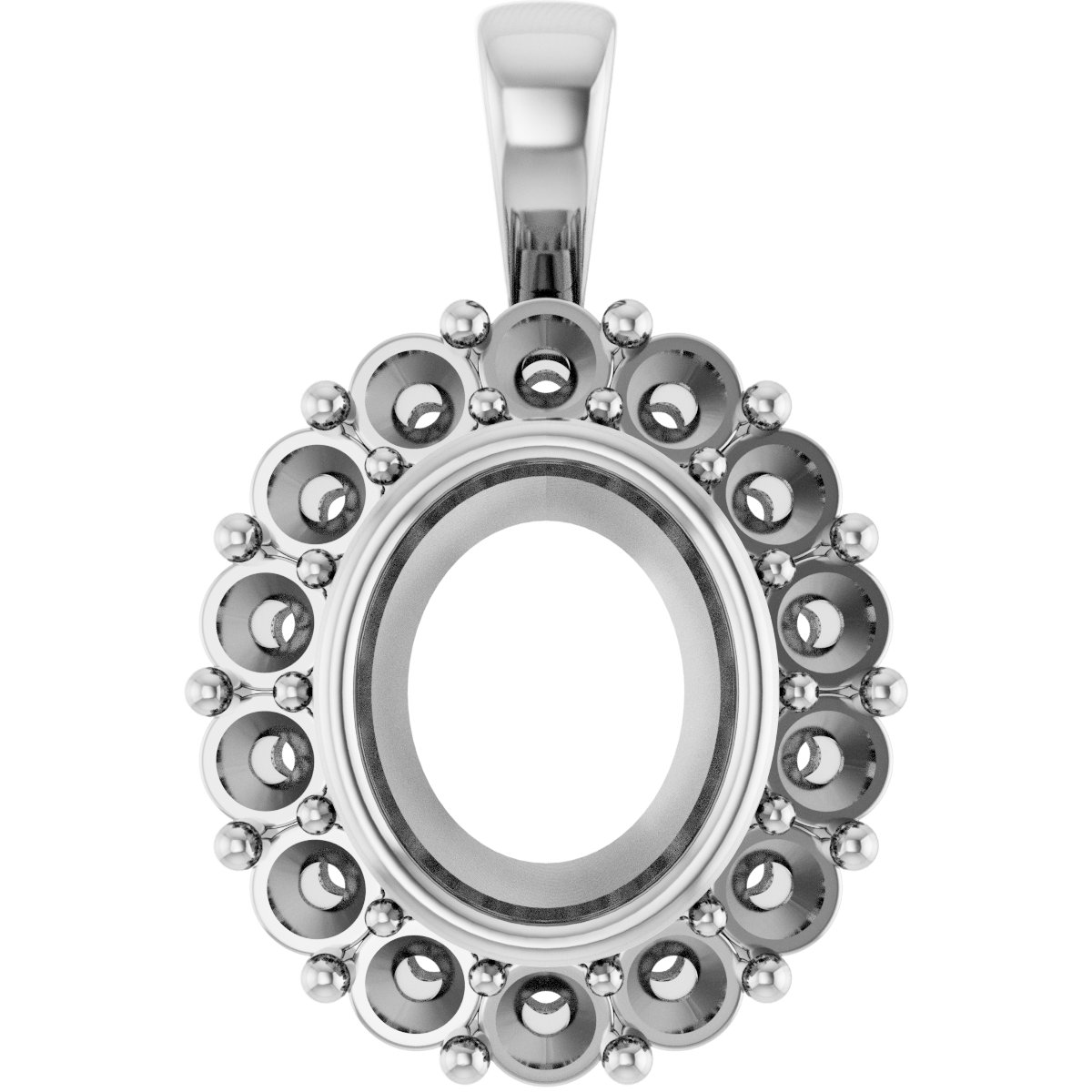 Halo-Style Pendant