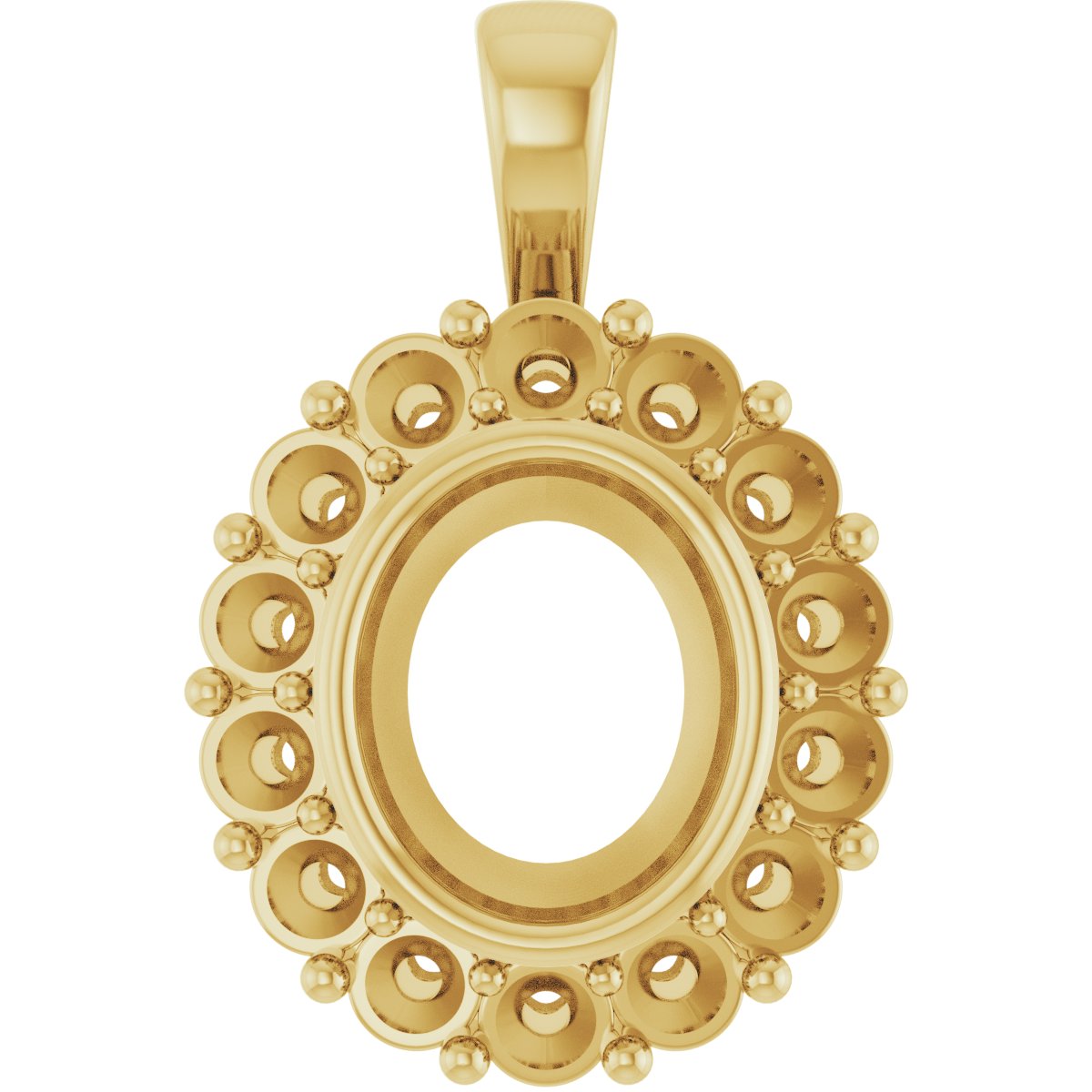 Halo-Style Pendant