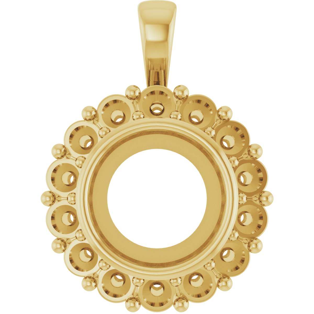 Halo-Style Pendant