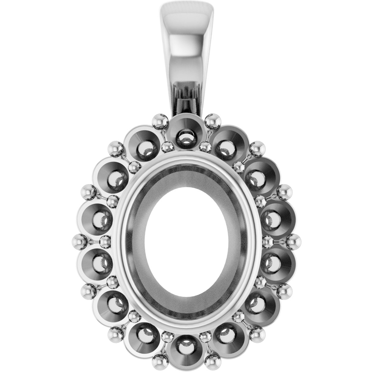 Halo-Style Pendant