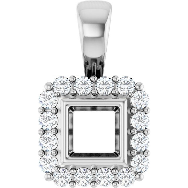 14k White Gold