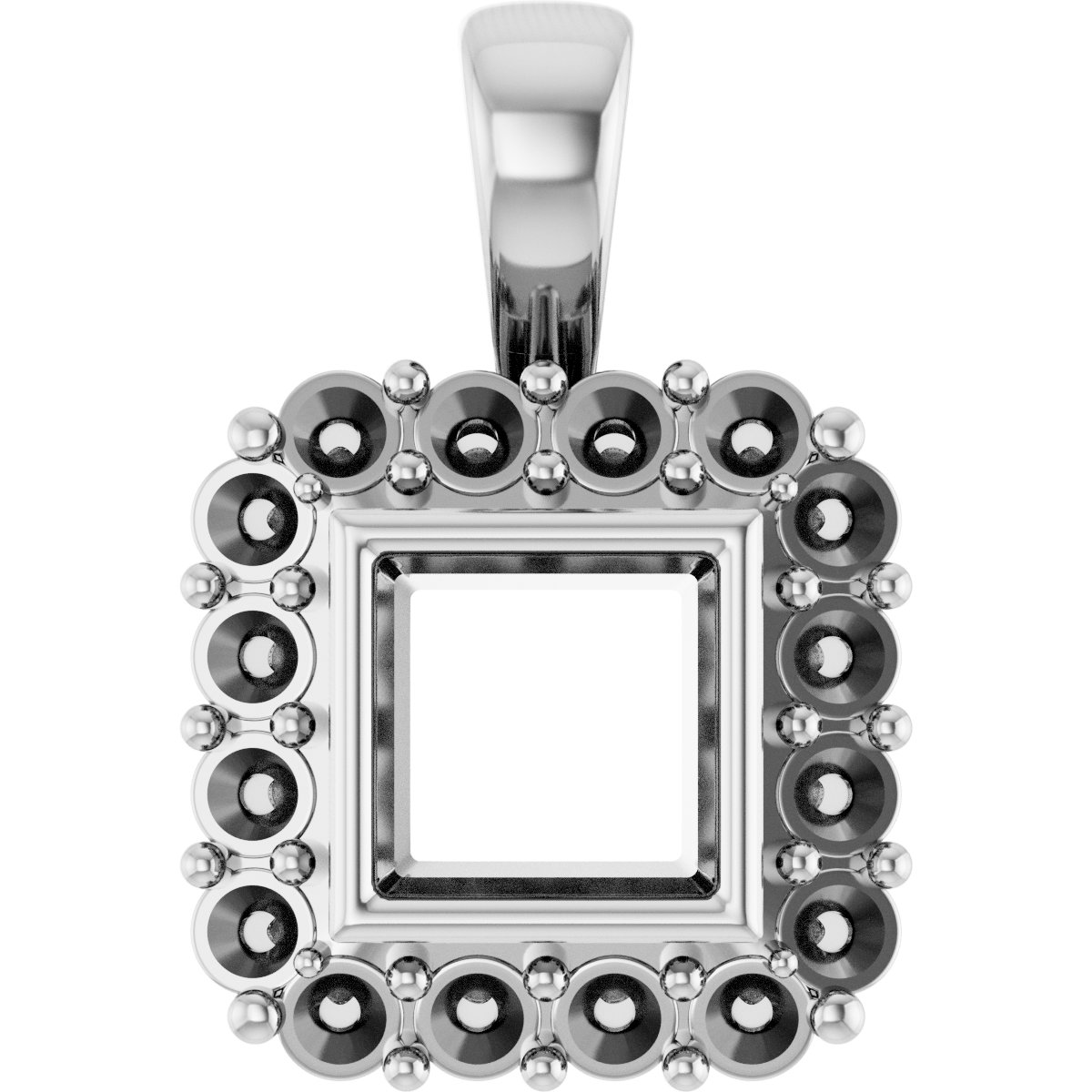 Halo-Style Pendant