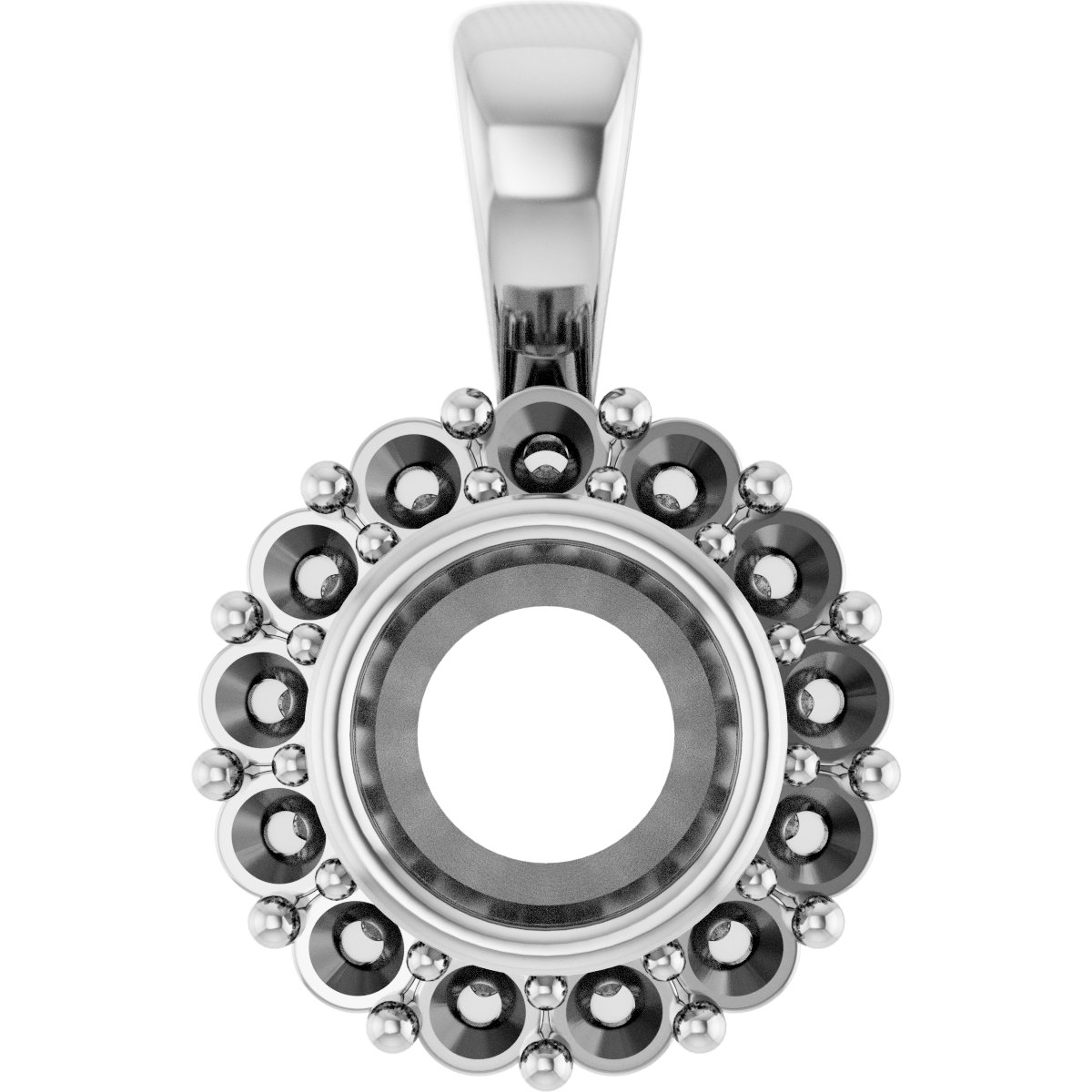 Halo-Style Pendant