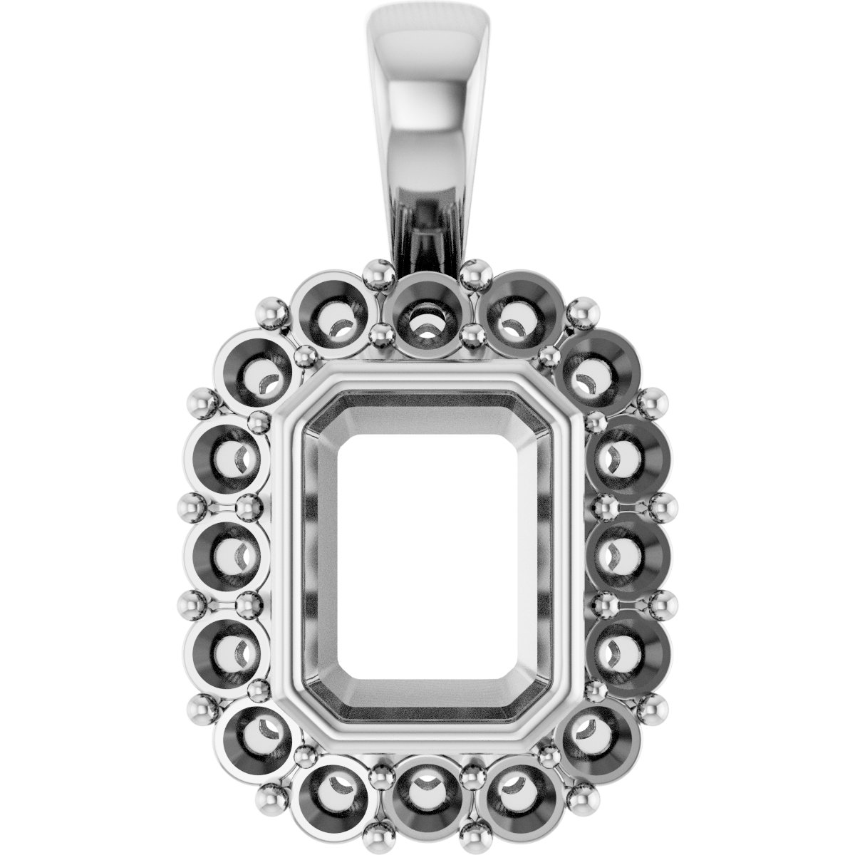 Halo-Style Pendant