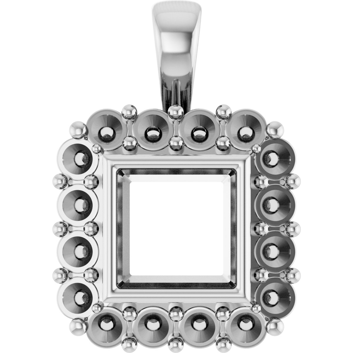 Halo-Style Pendant
