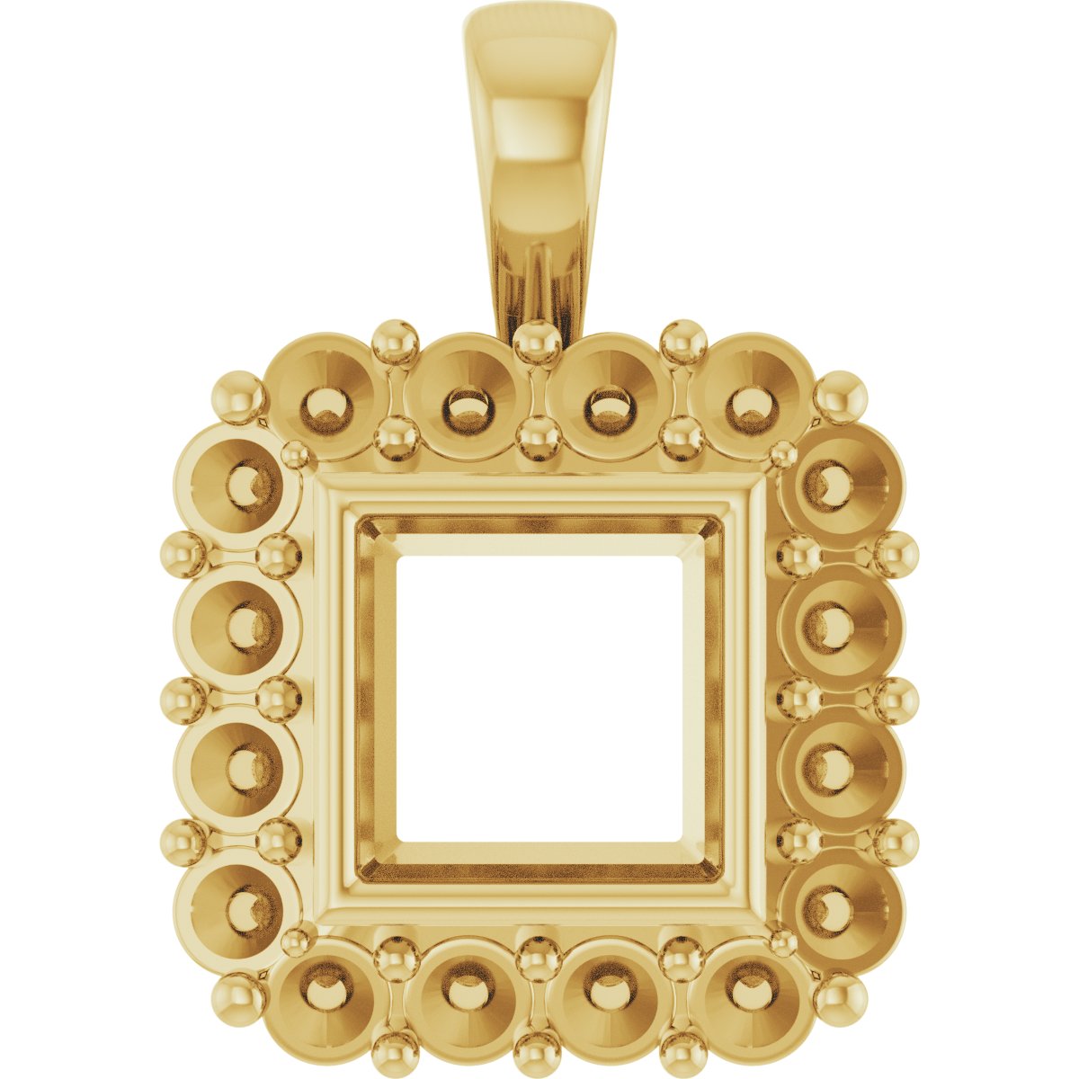 Halo-Style Pendant