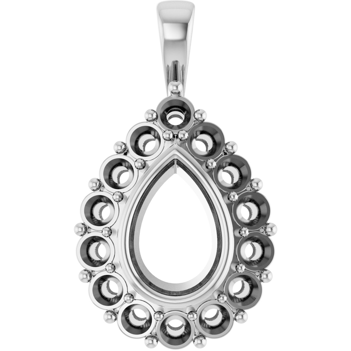 Halo-Style Pendant