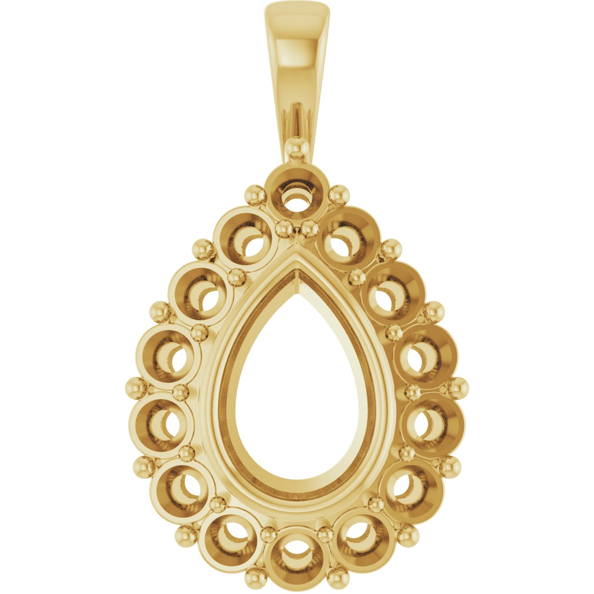 Halo-Style Pendant