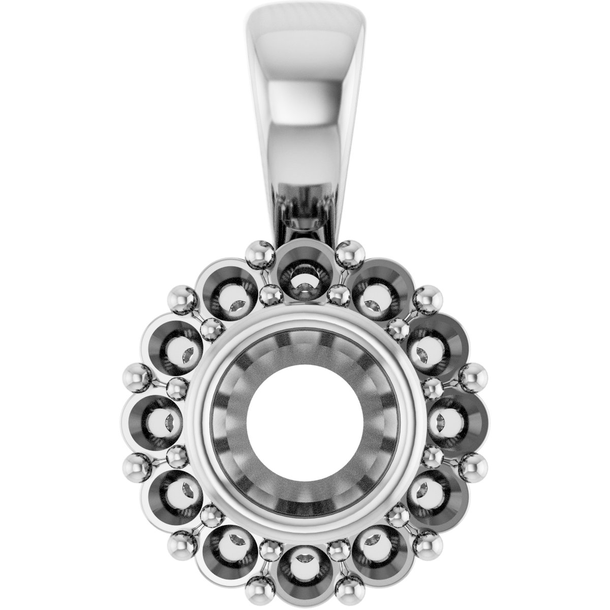 Halo-Style Pendant