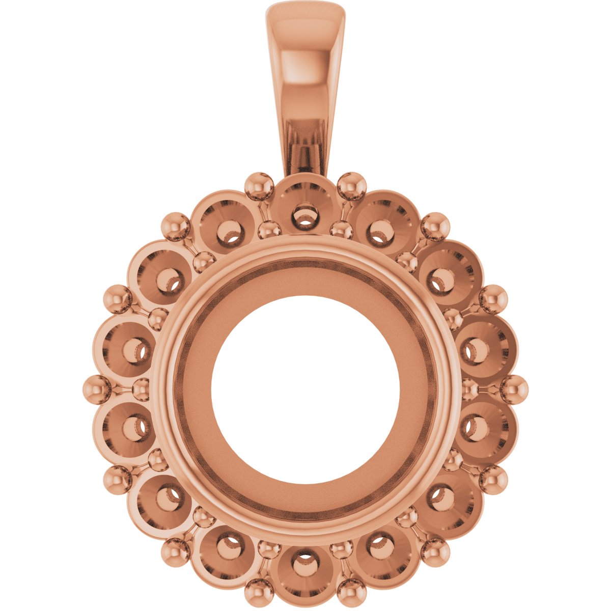 Halo-Style Pendant