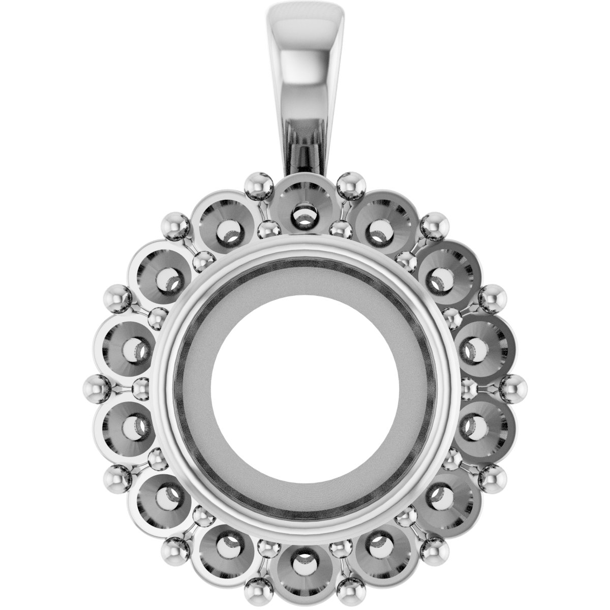 Halo-Style Pendant