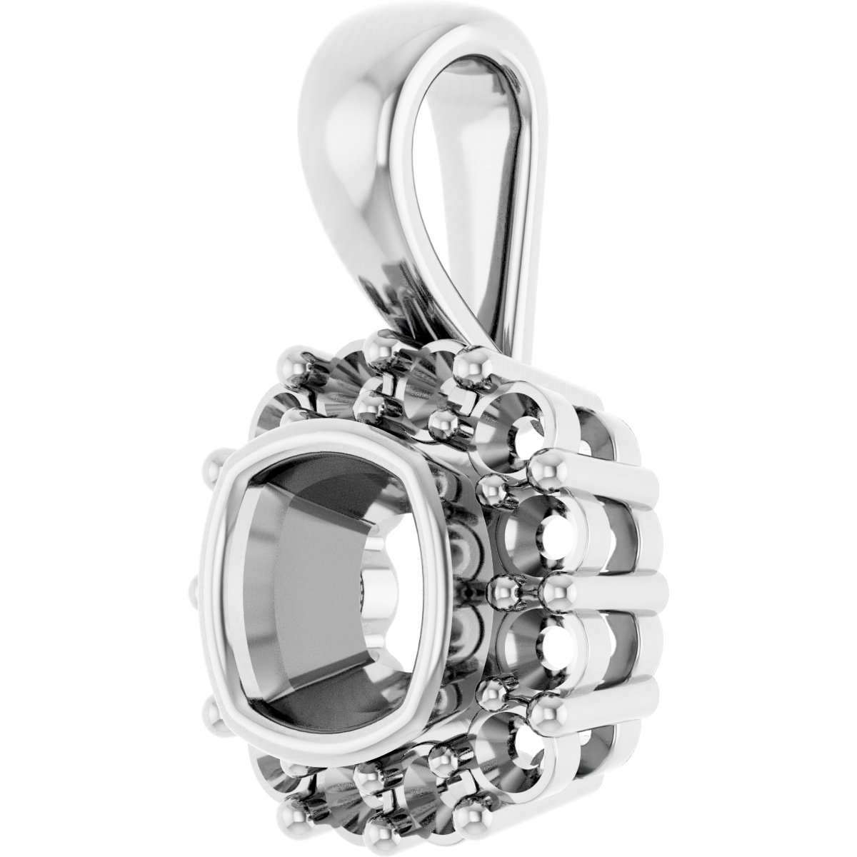 5 mm Square Pendant Mounting view 2