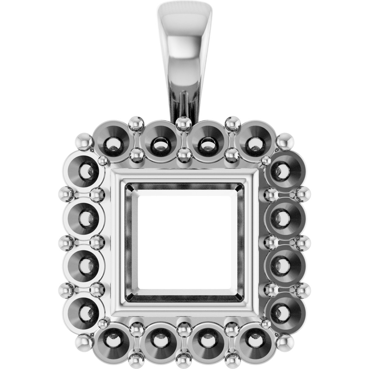 Halo-Style Pendant