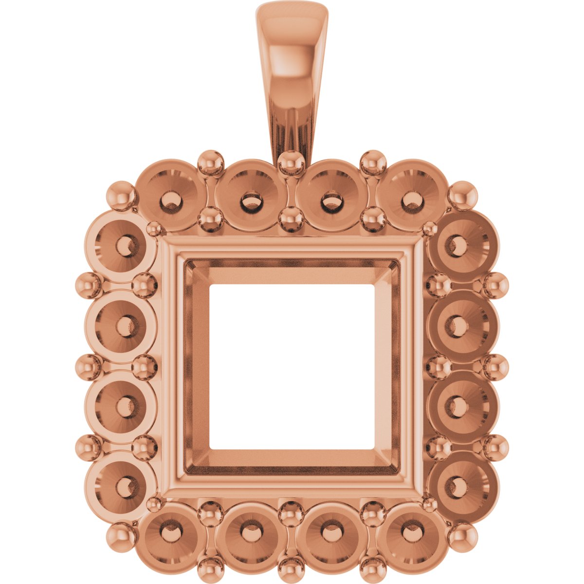 Halo-Style Pendant