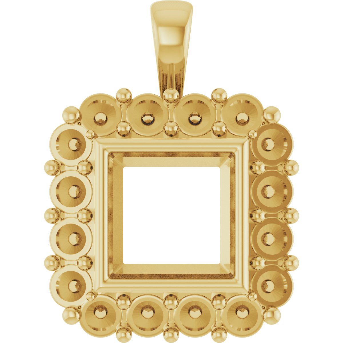 Halo-Style Pendant