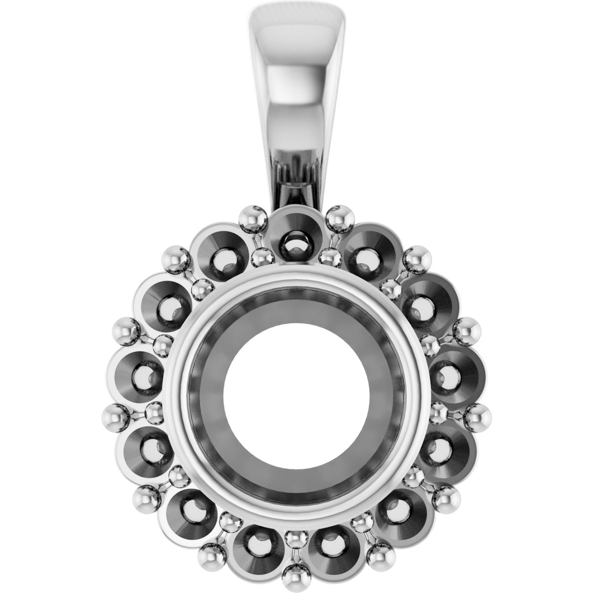 Halo-Style Pendant