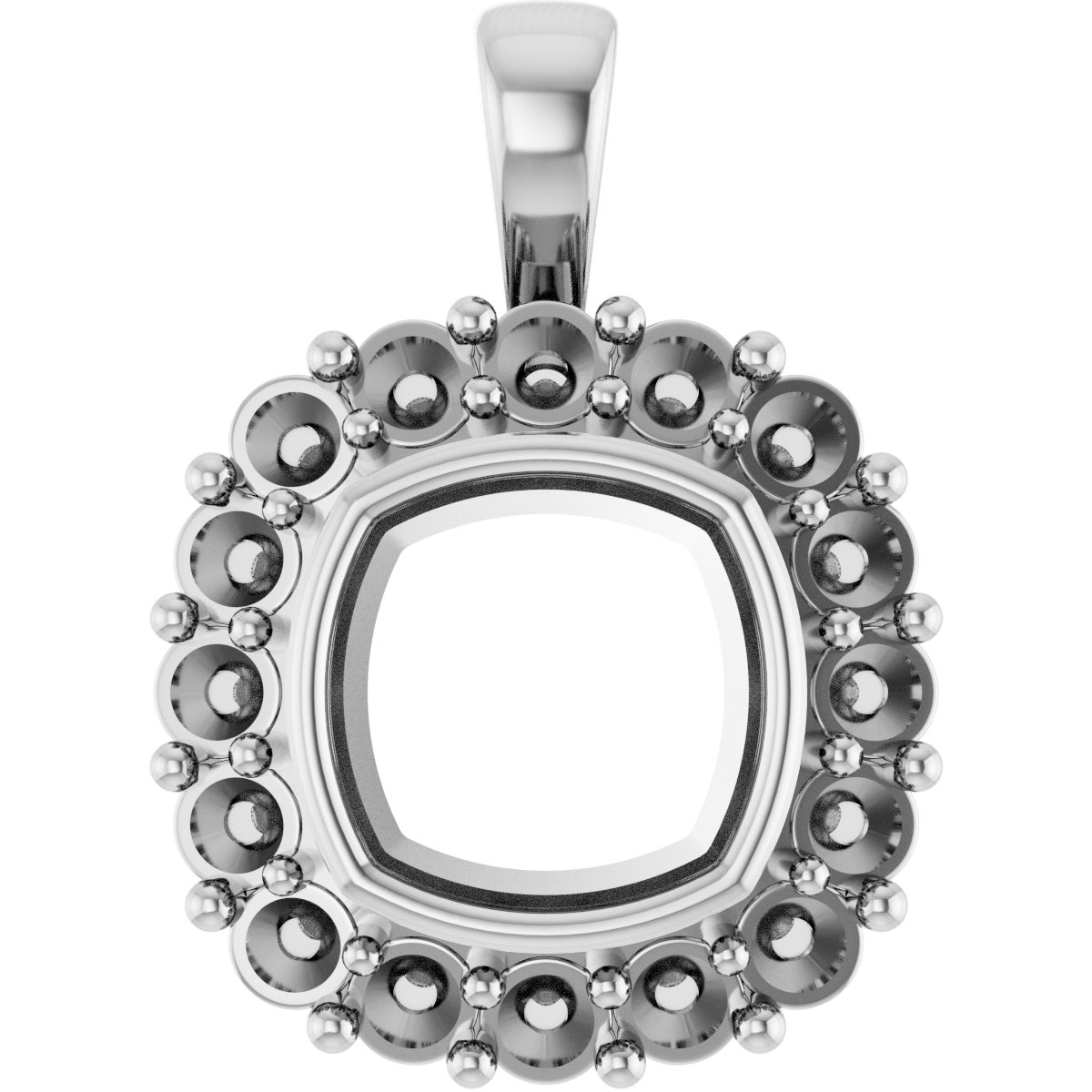 Halo-Style Pendant