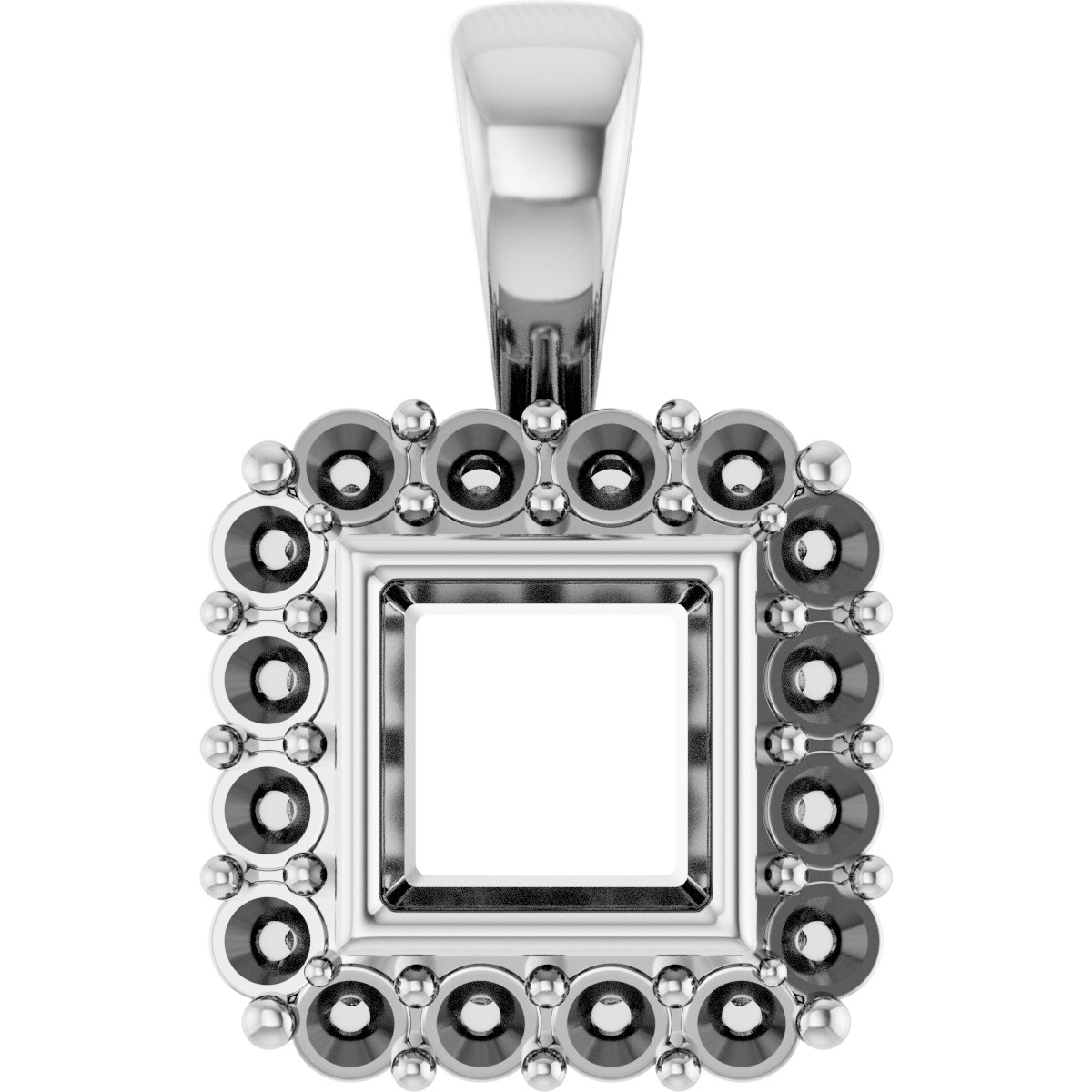 Halo-Style Pendant