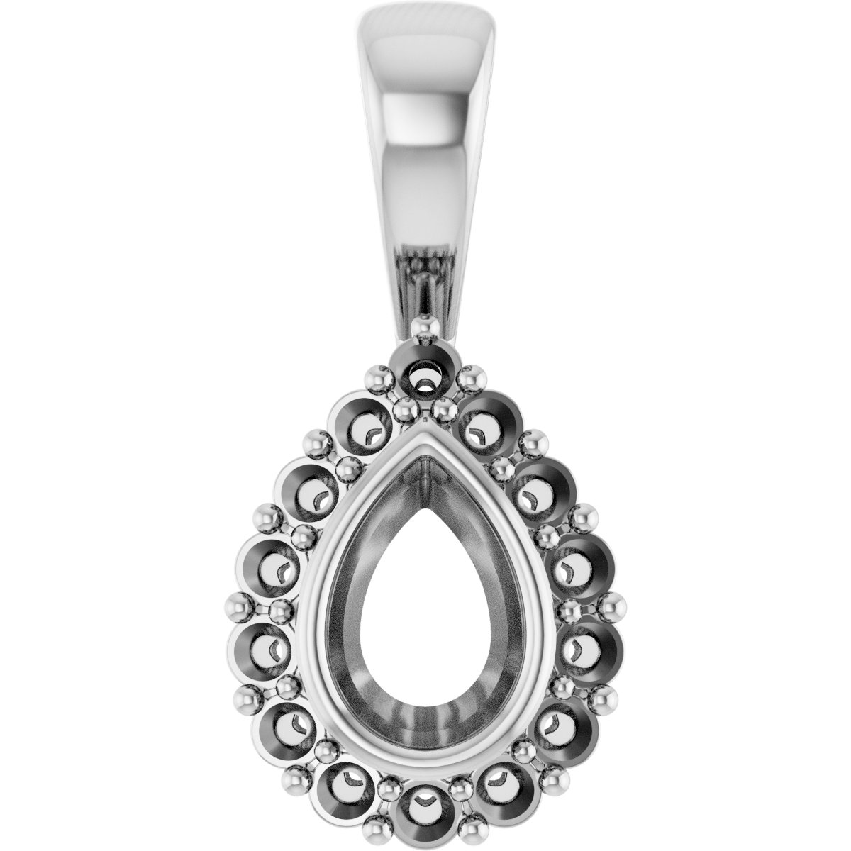 Halo-Style Pendant