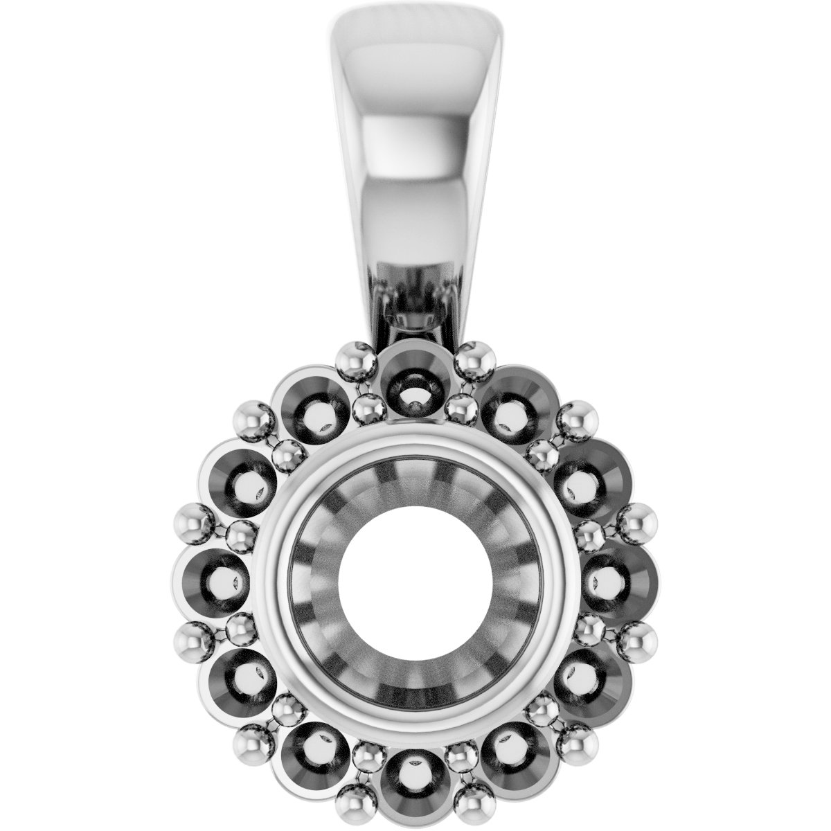 14k White Gold