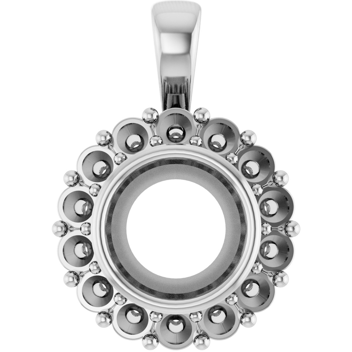 Halo-Style Pendant