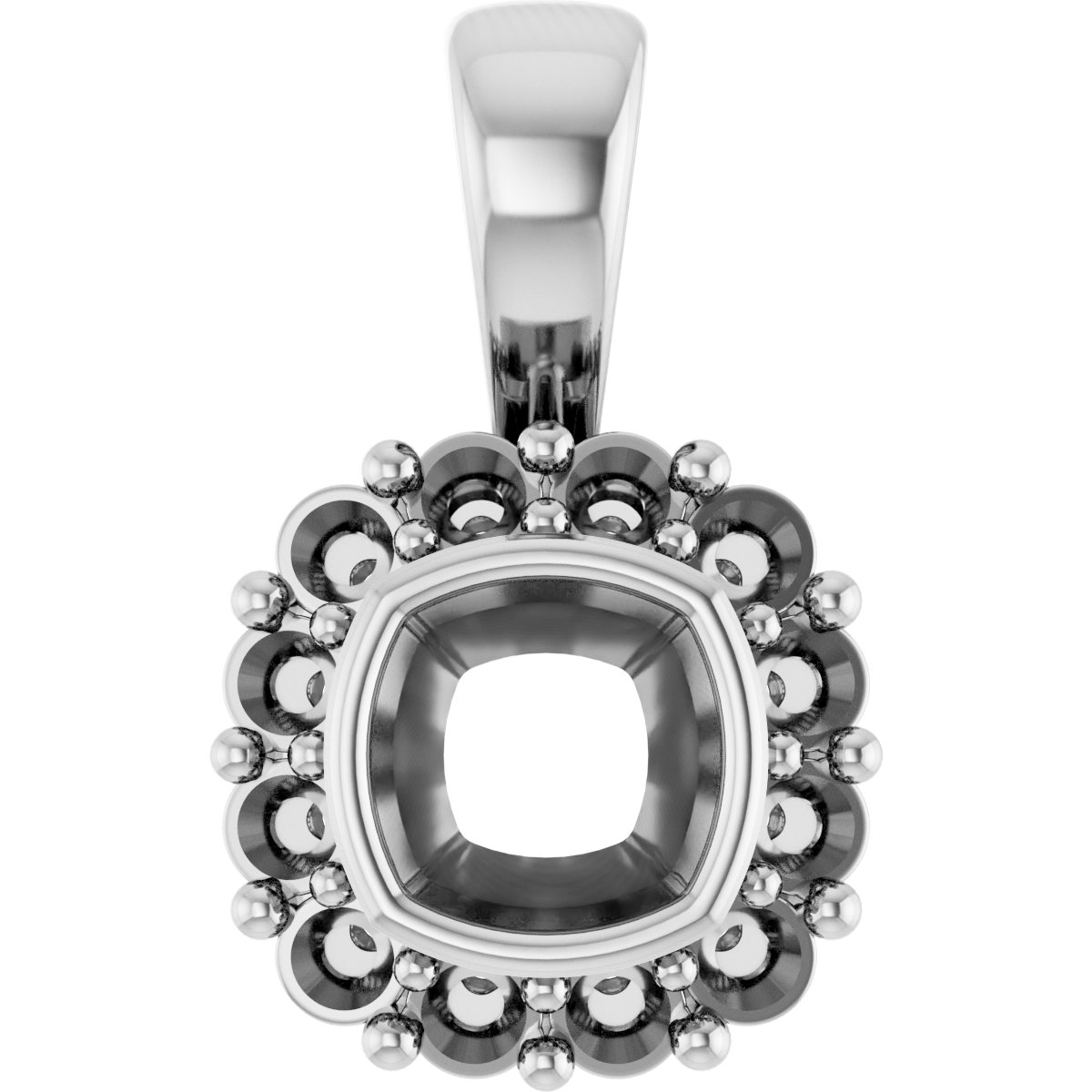 Halo-Style Pendant