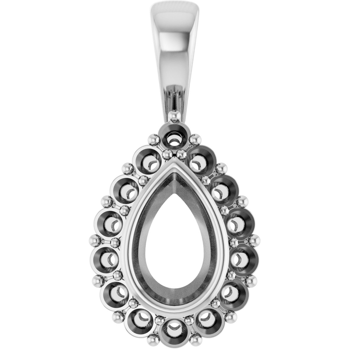 Halo-Style Pendant