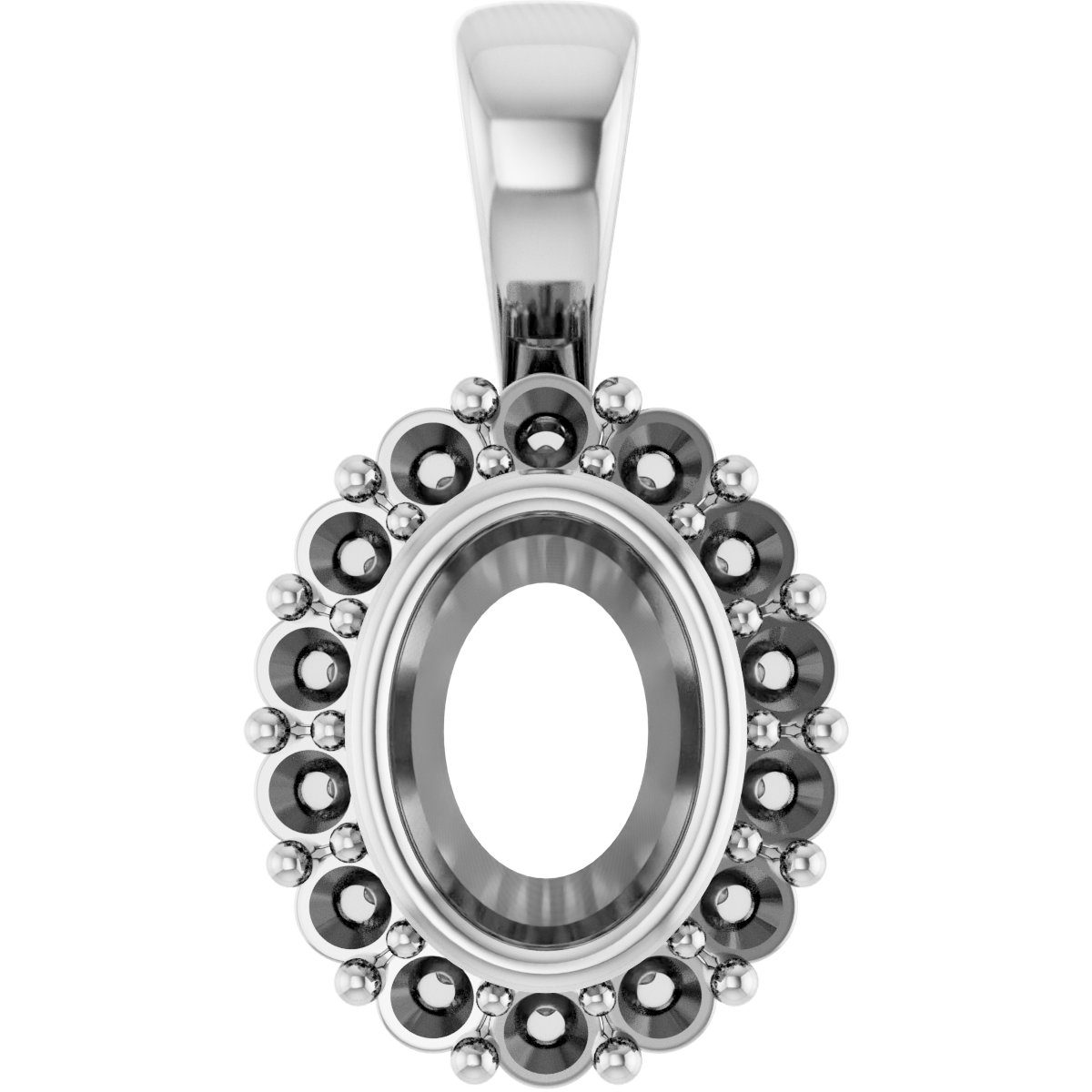 Halo-Style Pendant