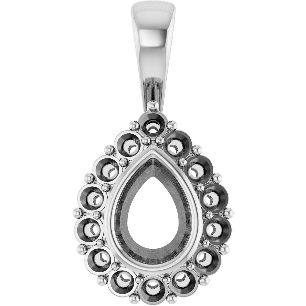 Halo-Style Pendant