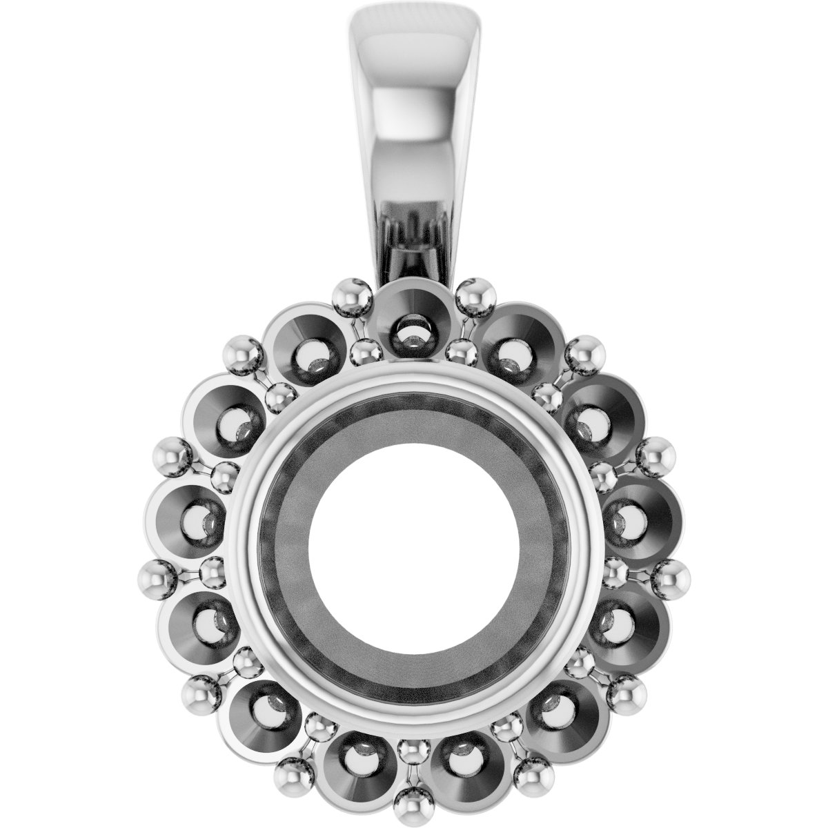 Halo-Style Pendant