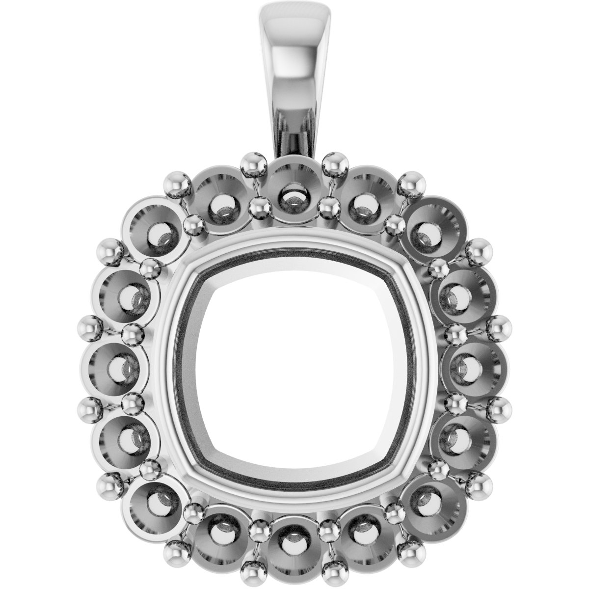 Halo-Style Pendant
