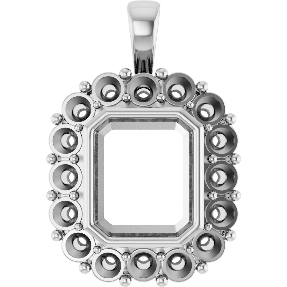 Halo-Style Pendant