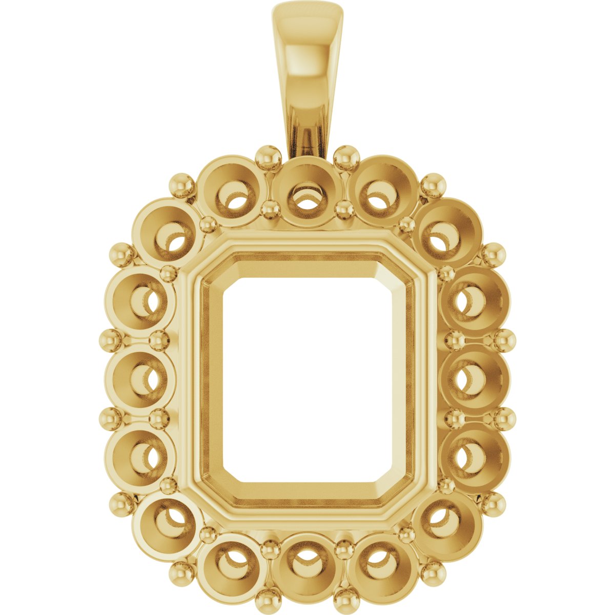 Halo-Style Pendant