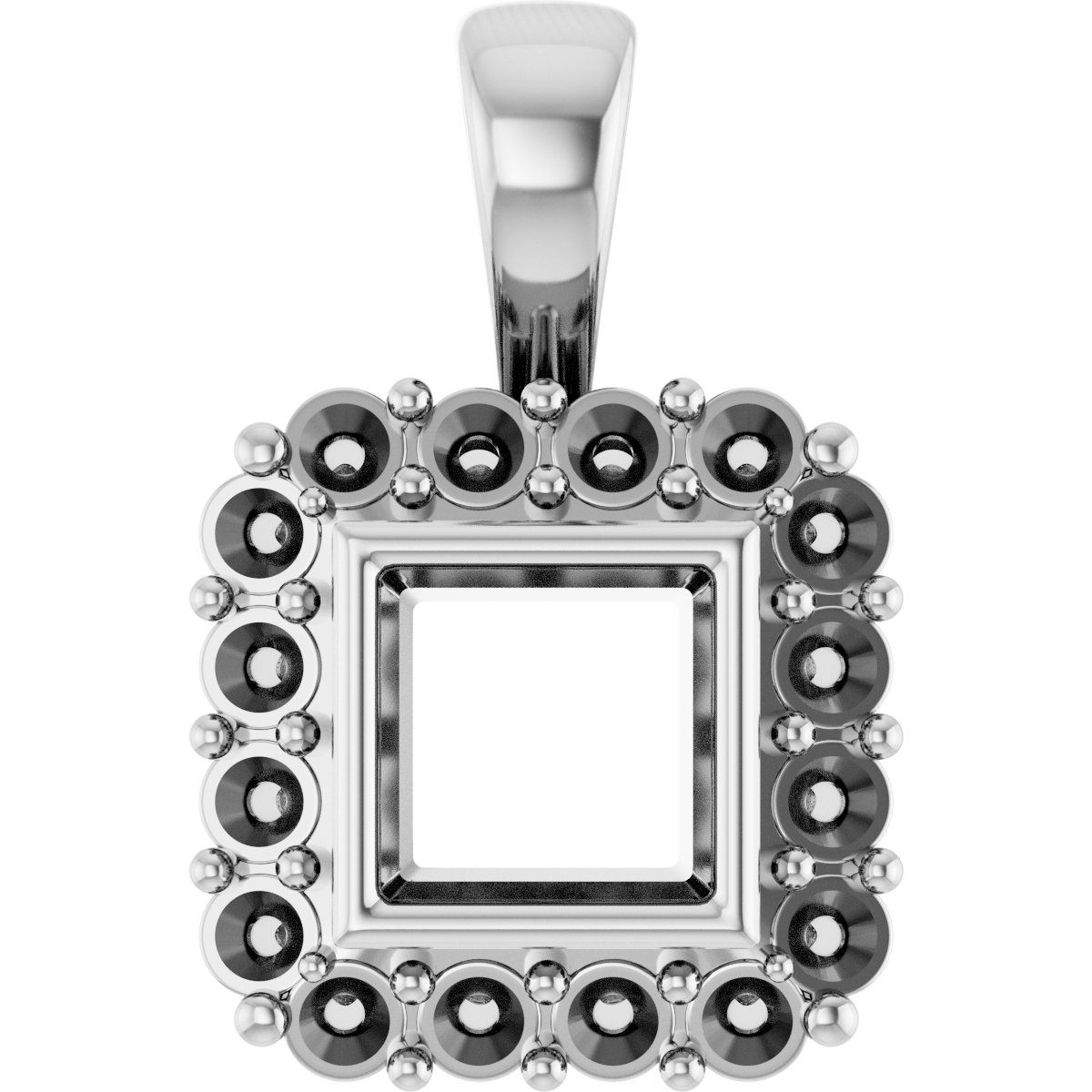Halo-Style Pendant