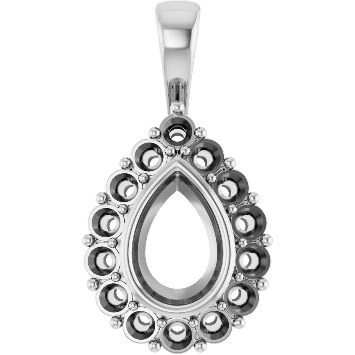 Halo-Style Pendant