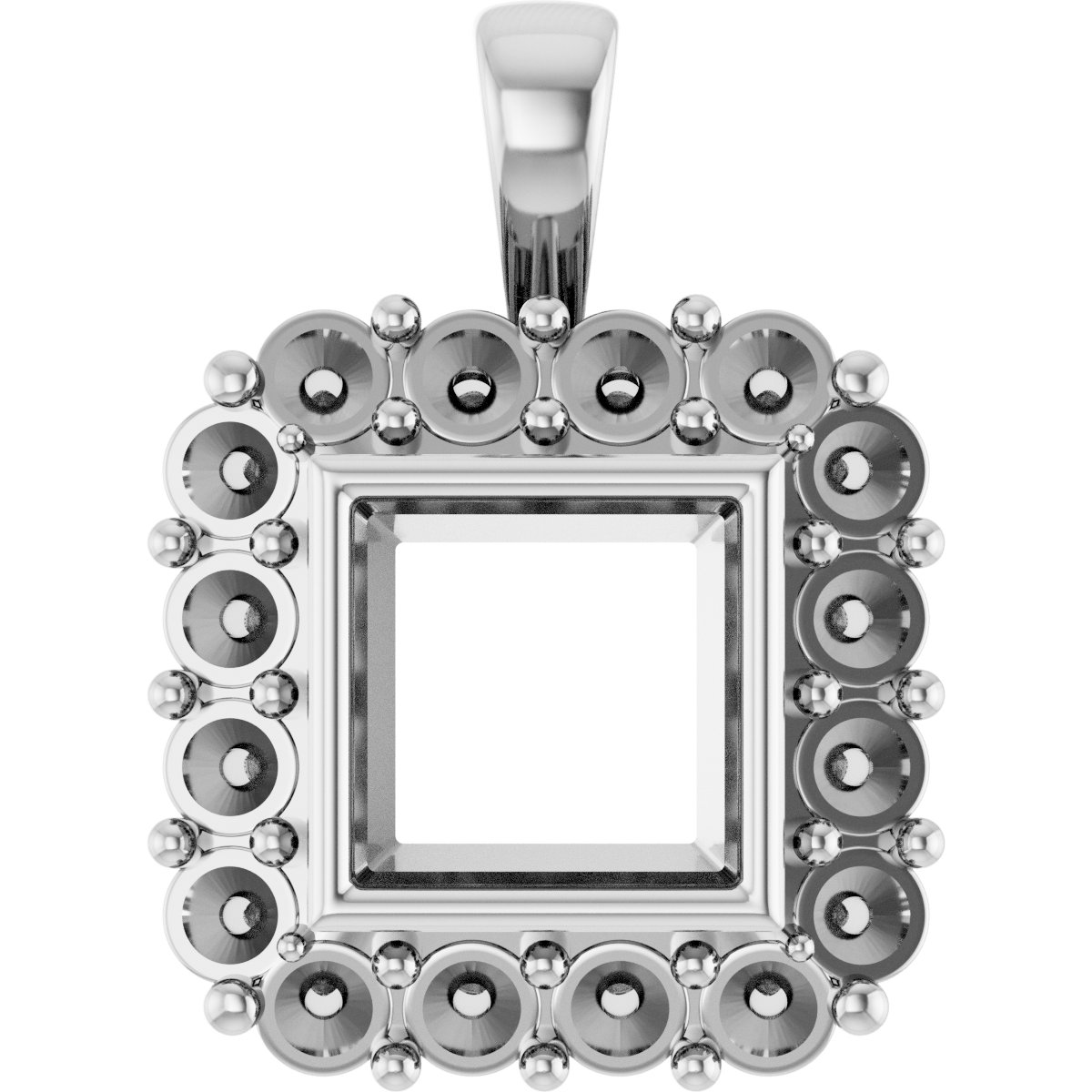 Halo-Style Pendant