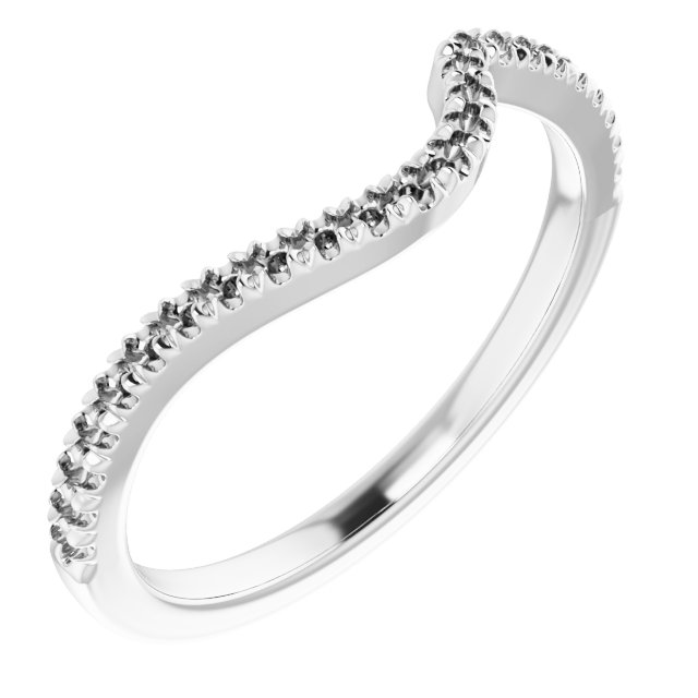 Accented Bypass Engagement Ring or Band