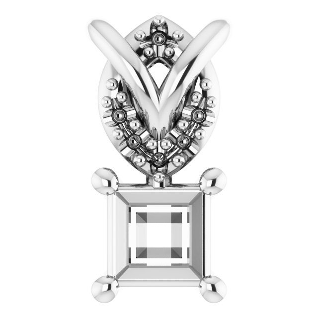 14k White Gold