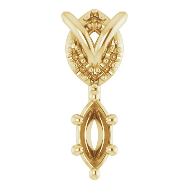 14k Yellow Gold