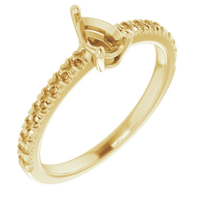14k Yellow Gold