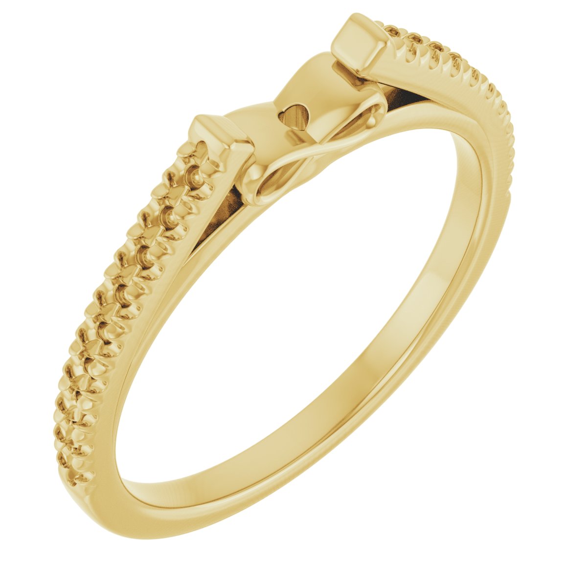 Infinity-Inspired Accented Peg Shank
