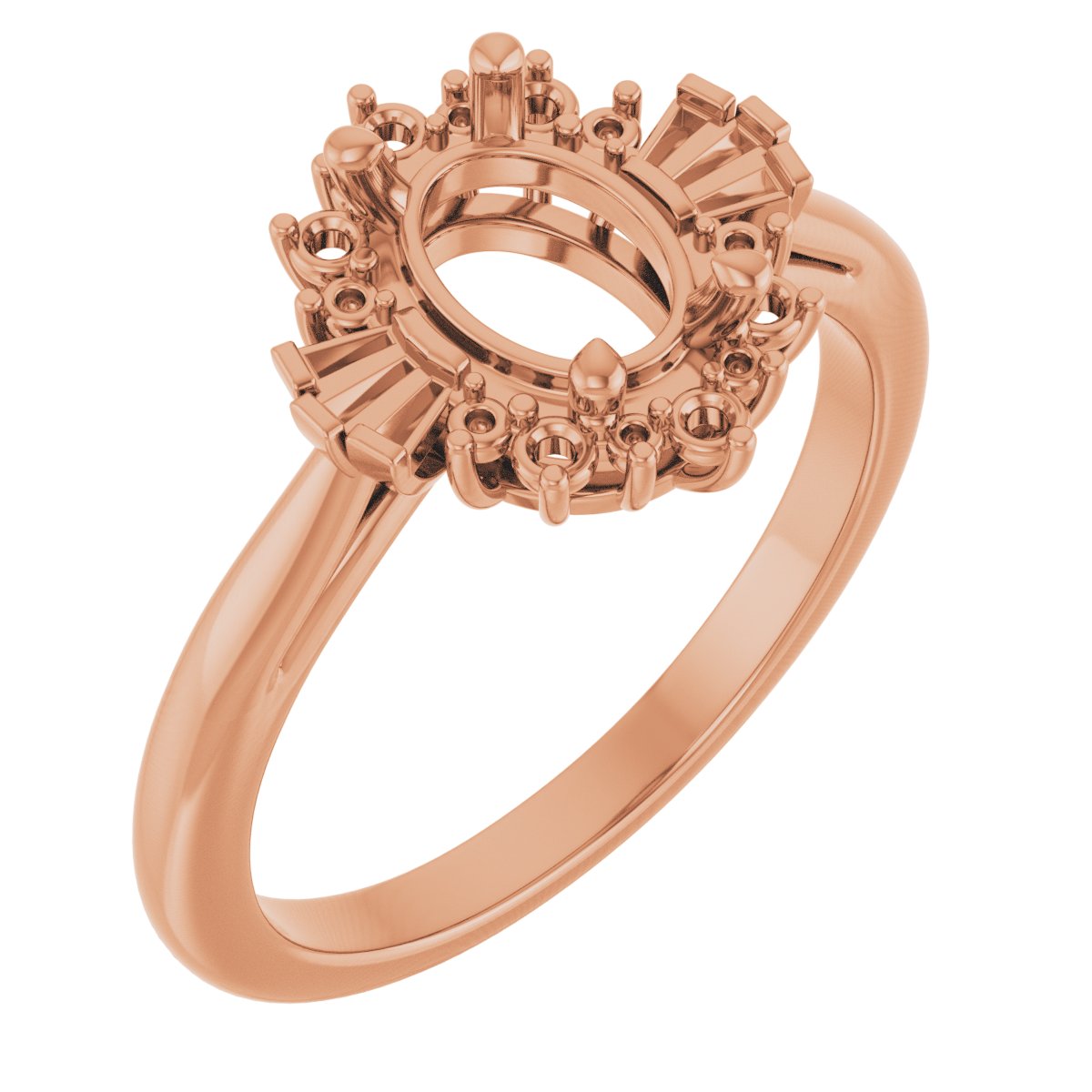 Halo-Style Engagement Ring or Band