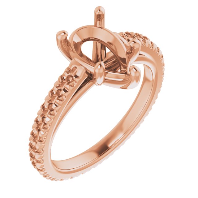 Accented Eternity-Style Engagement Ring