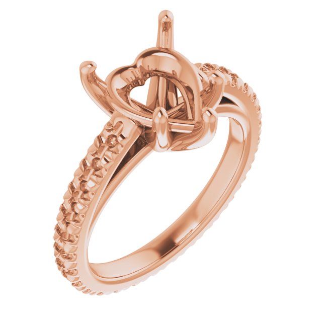 Accented Eternity-Style Engagement Ring