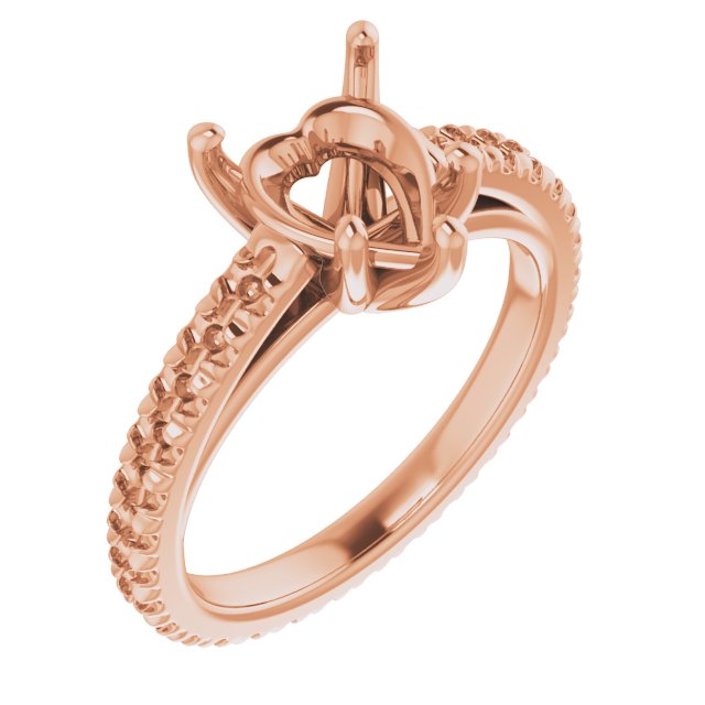 Accented Eternity-Style Engagement Ring