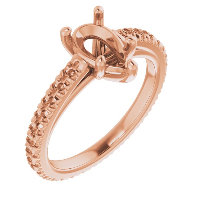 Accented Eternity-Style Engagement Ring