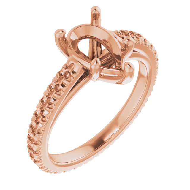 Accented Eternity-Style Engagement Ring