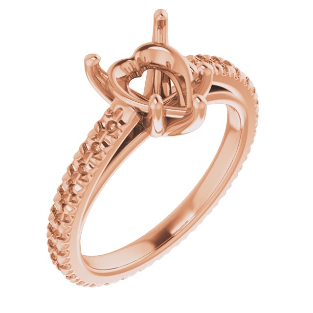 Accented Eternity-Style Engagement Ring